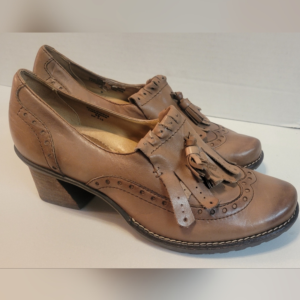 Earth 🌎 leather loafers - Picture 4 of 14